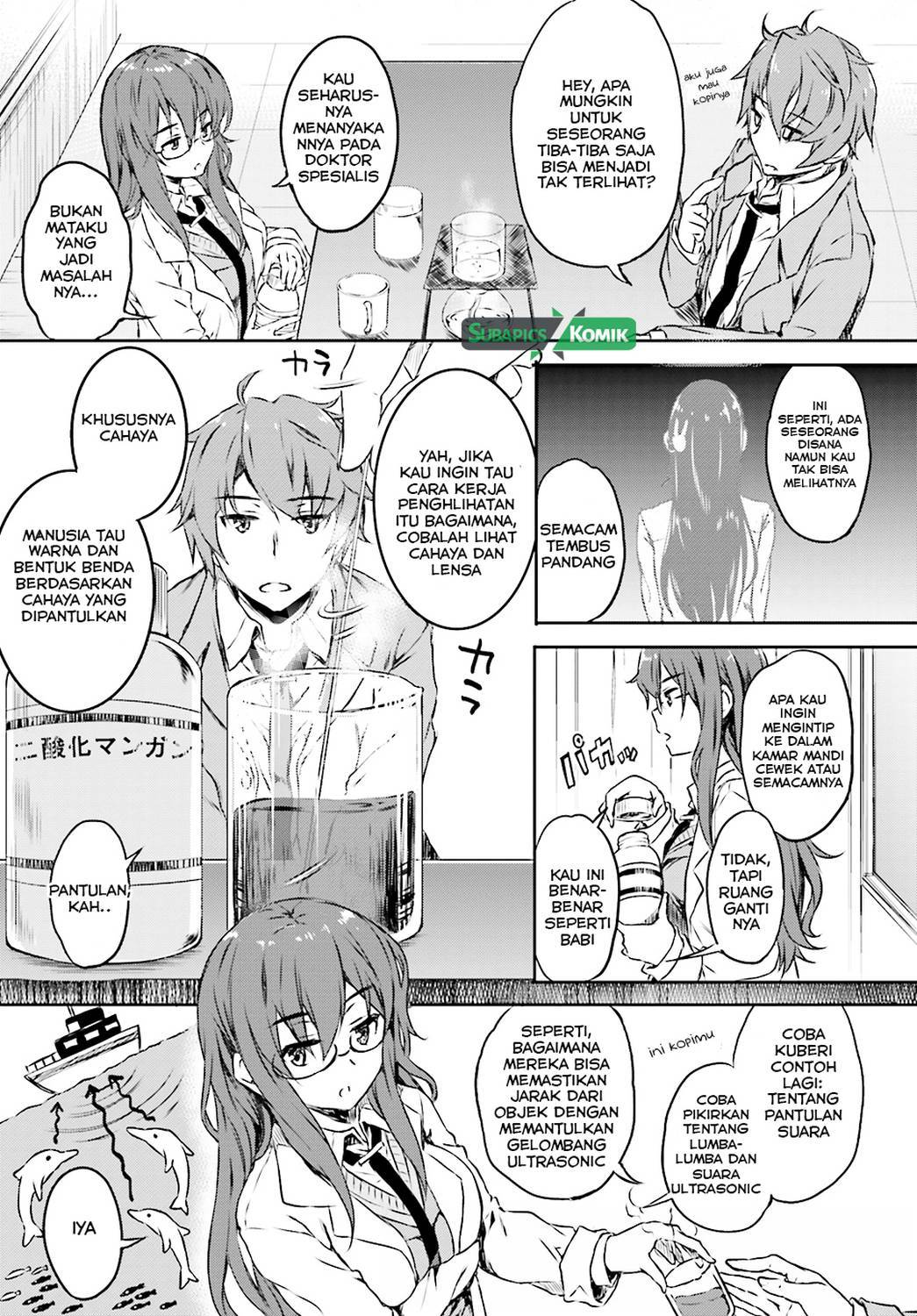 Seishun Buta Yarou wa Bunny Girl-senpai no Yume wo Minai chapter 6